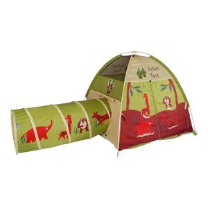 Kids Safari Play Tent with Tunnel – Great Condition!